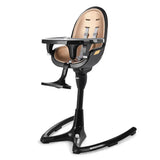chaise-haute-bebe-design-luxe-inclinable-agate-noir-471 / chaise haute bébé noire de luxe / chaise bébé haut de gamme