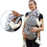 Porte-bébé Kangourou Physiologique Avec Assise - Grenat