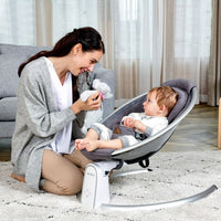 Transat balancelle électrique pour bébé - Onyx / meilleur transat bébé électrique  / transat électrique bébé ultra compact